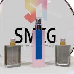 
                                            
                                        
                                        World's 3D Promo: 50ml and 120ml 60% PCR Glass Cubical Bottles